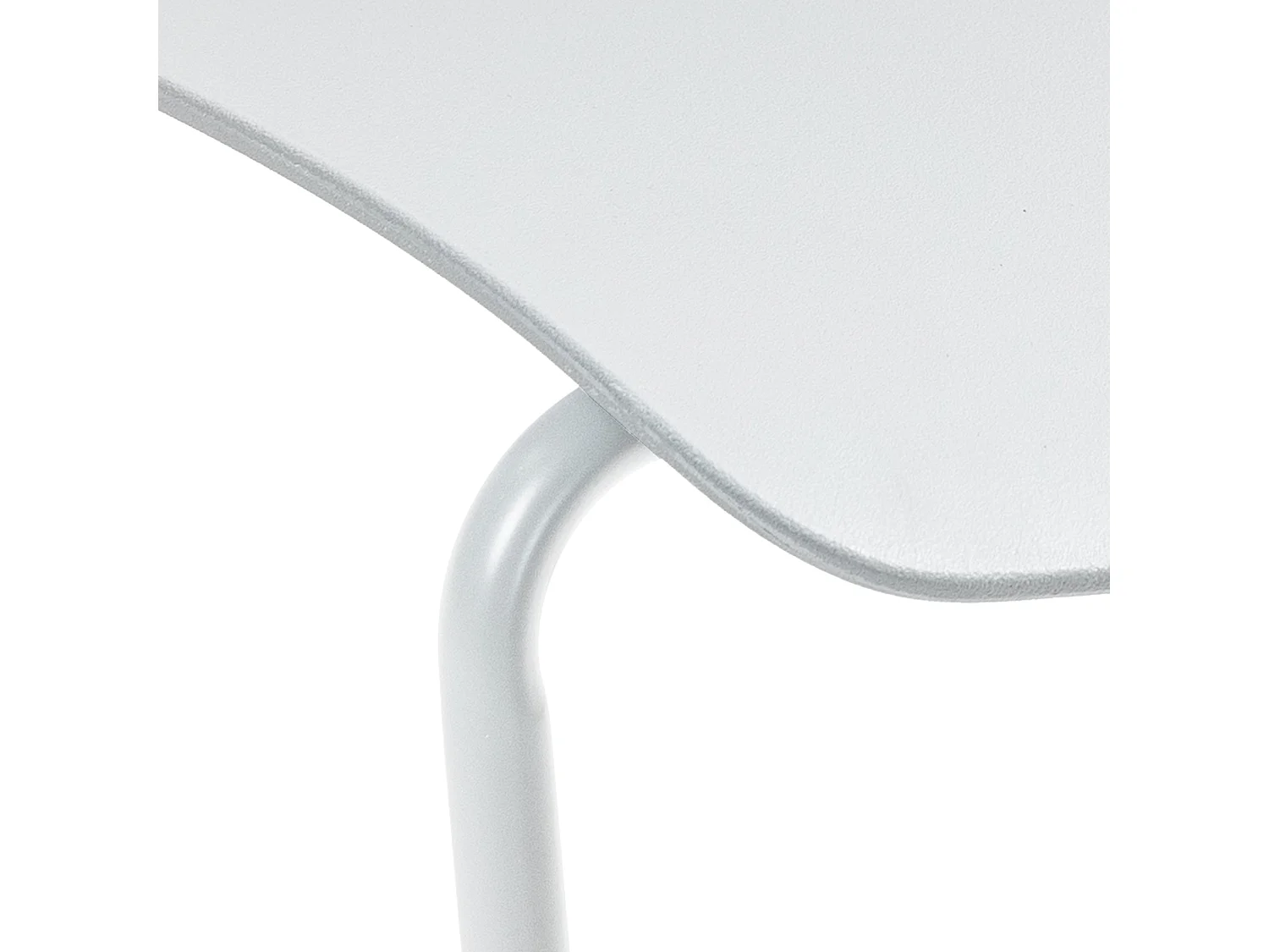 Chaise de conférence - Plastique - Blanc - Houma