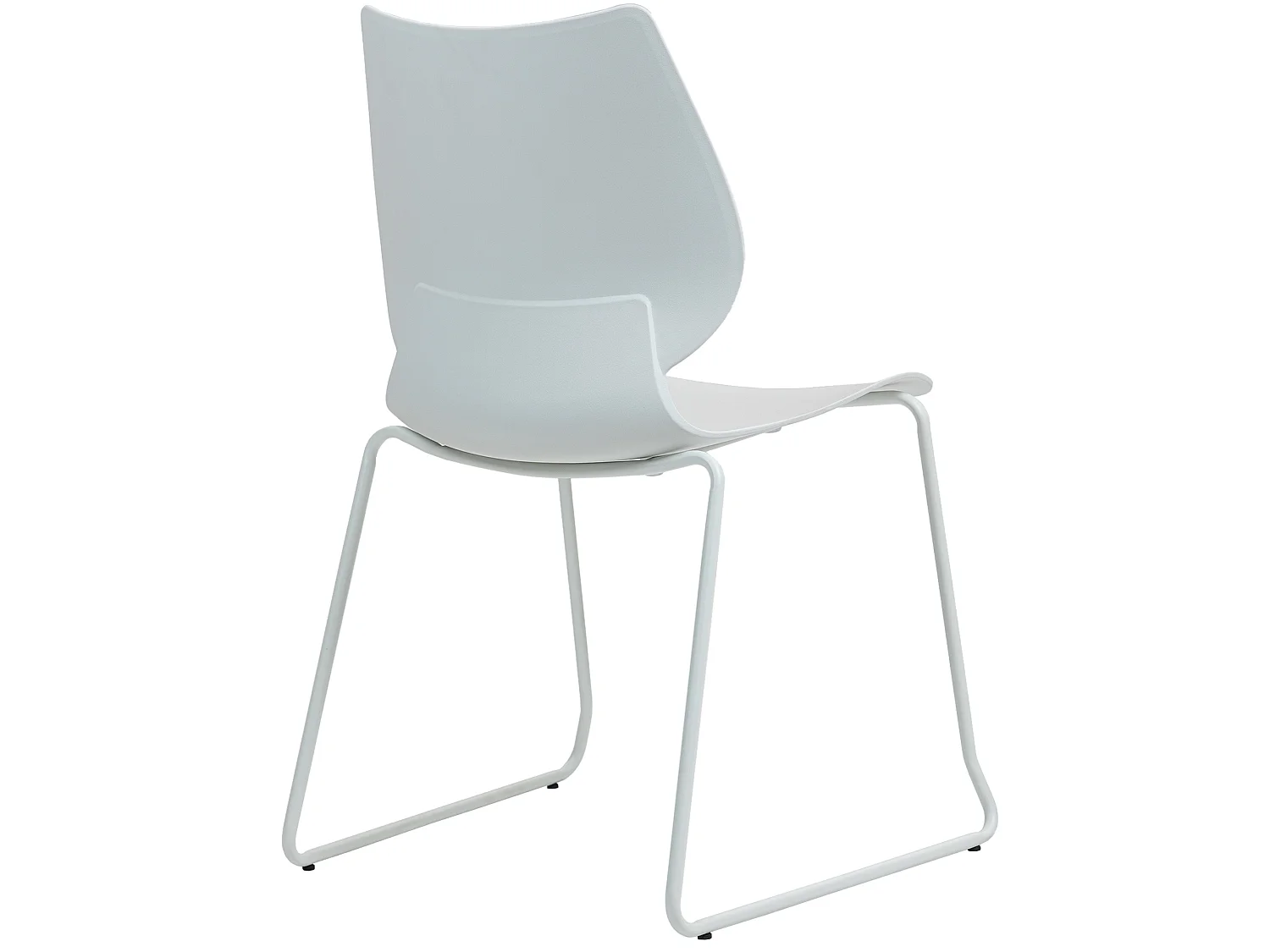 Chaise de conférence - Plastique - Blanc - Houma