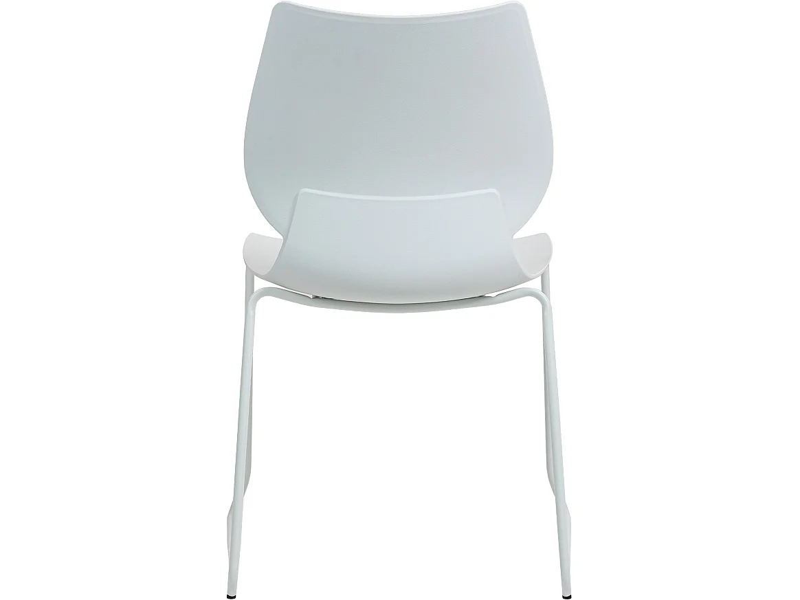 Chaise de conférence - Plastique - Blanc - Houma