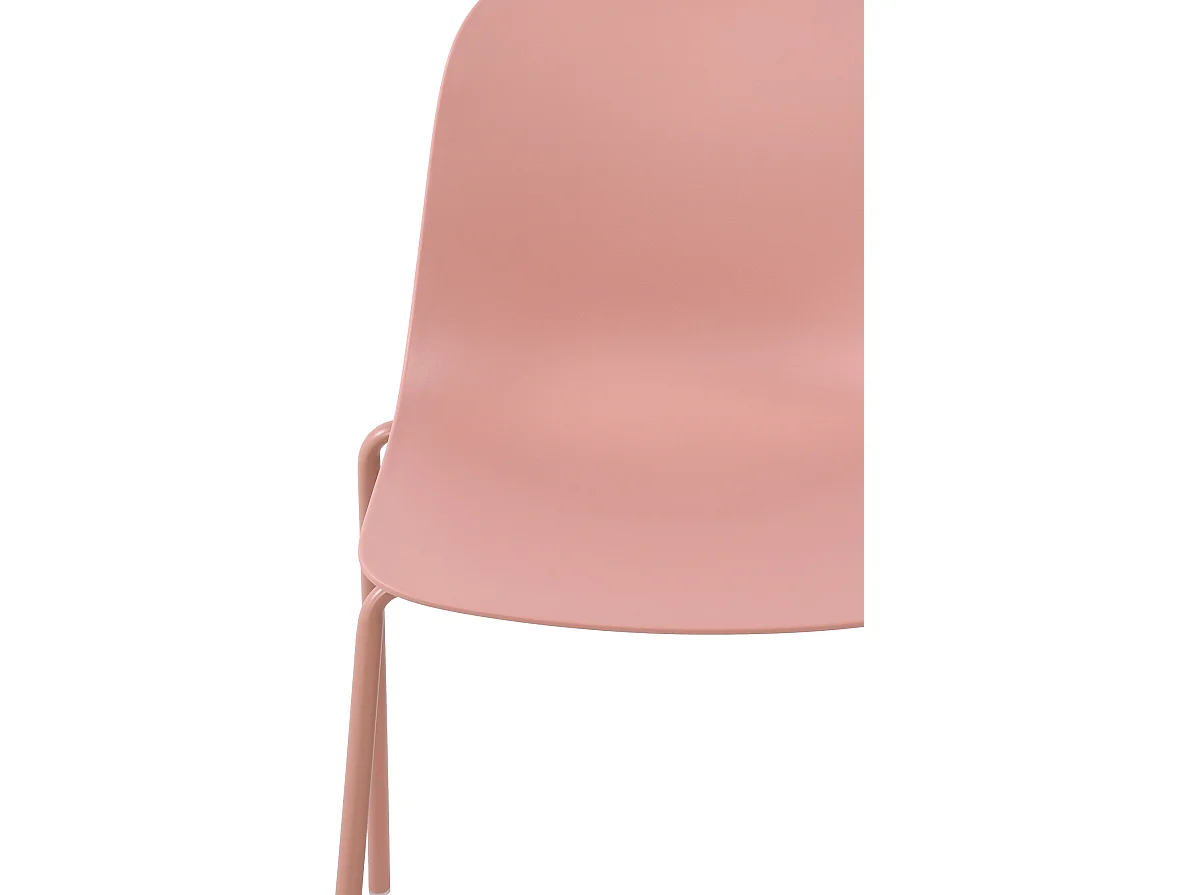 Chaises de jardin - Plastique - Rose - Hardin