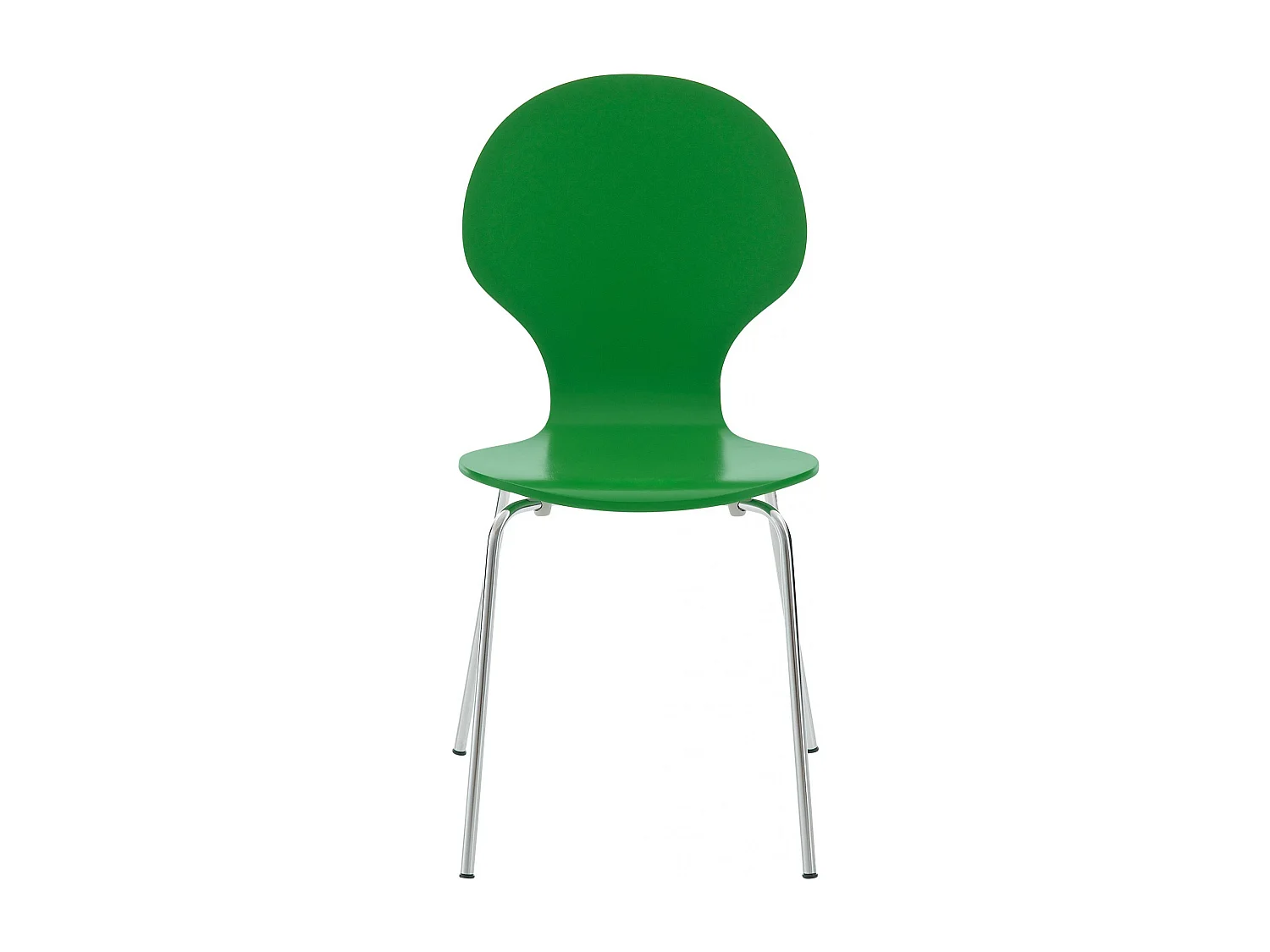 Lot de 16  Chaise de conférence - Bois - Vert - DIEGO