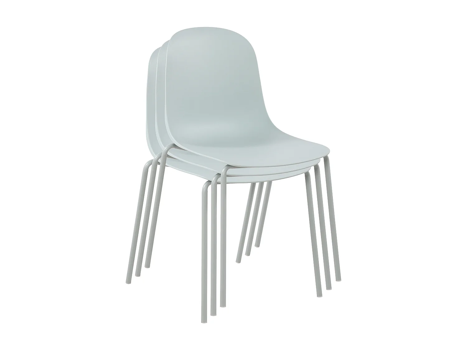 Chaises de jardin - Plastique - Turquoise - Hardin