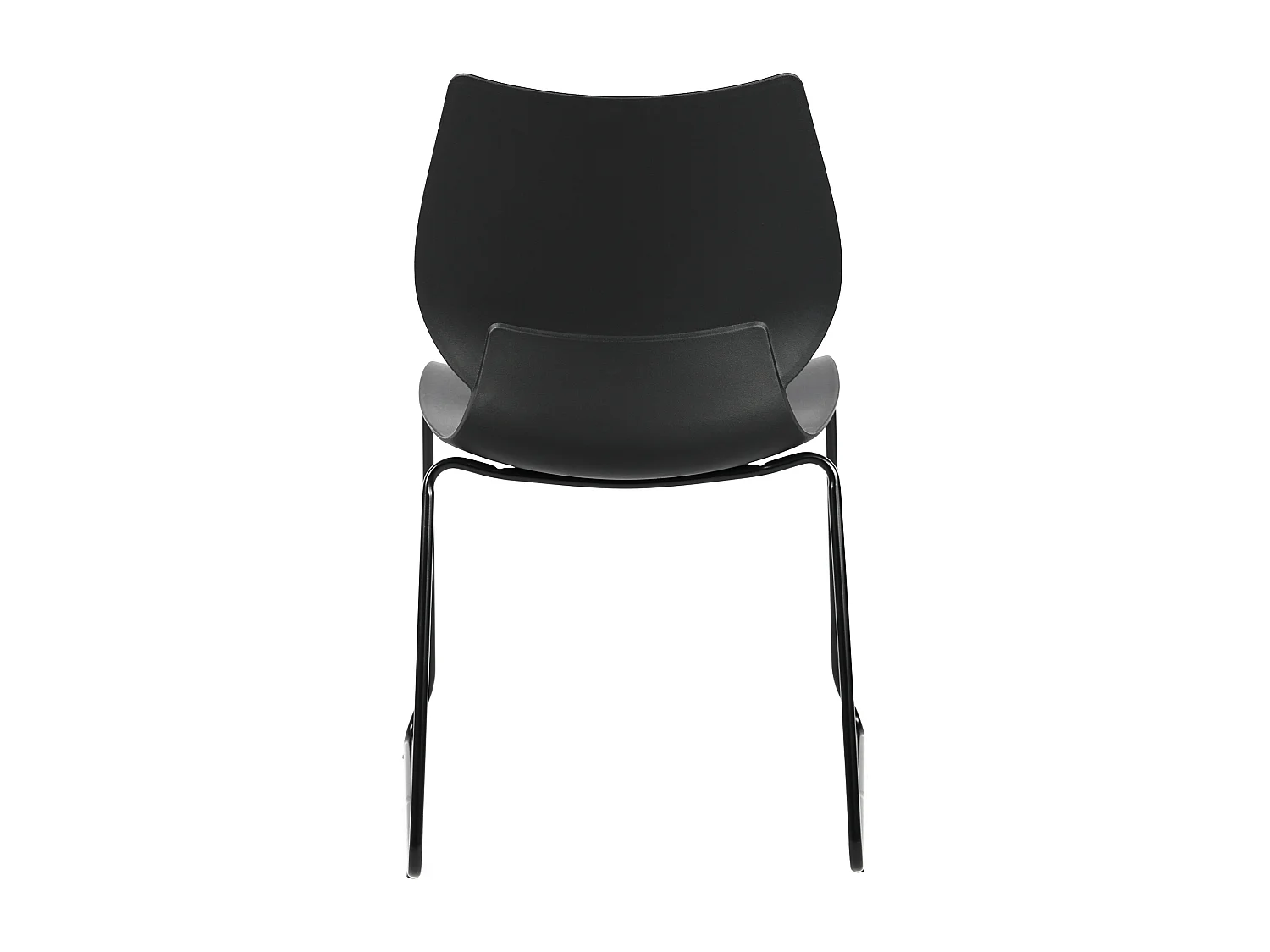 Chaise de conférence - Plastique - Noir - Houma