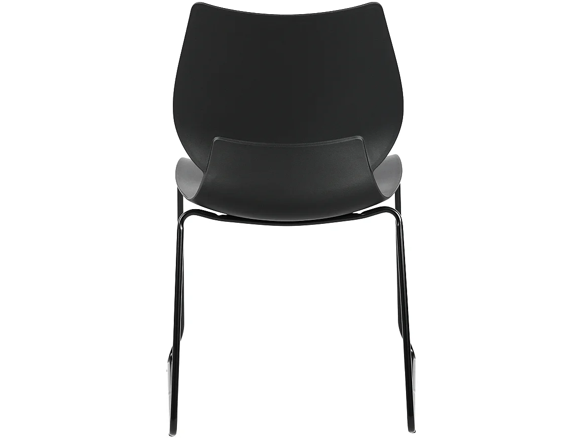 Chaise de conférence - Plastique - Noir - Houma