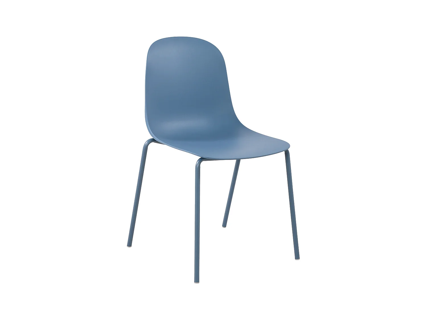 Chaises de jardin - Plastique - Bleu - Hardin