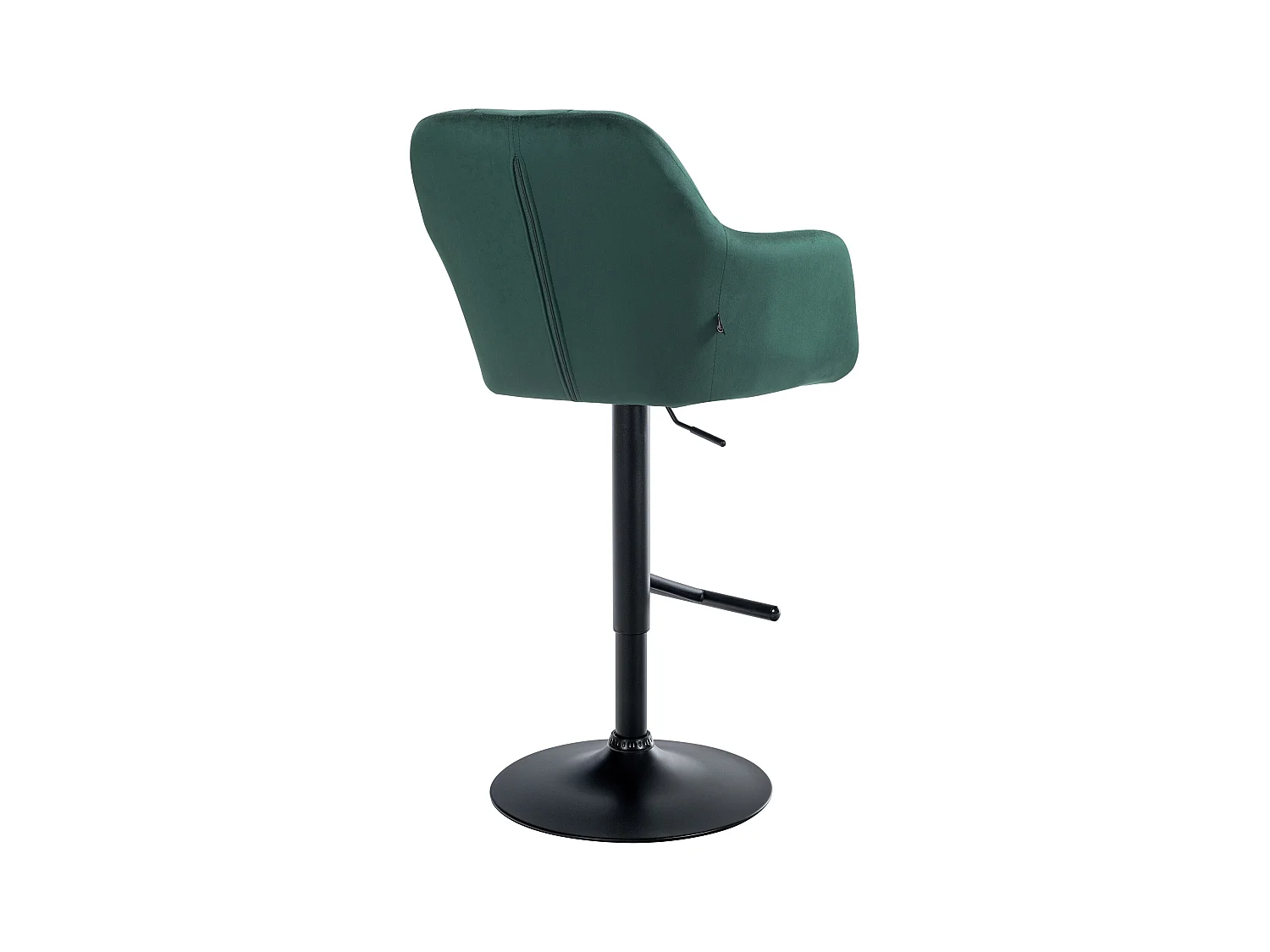 Tabouret de bar - Velours - Vert - Natoma
