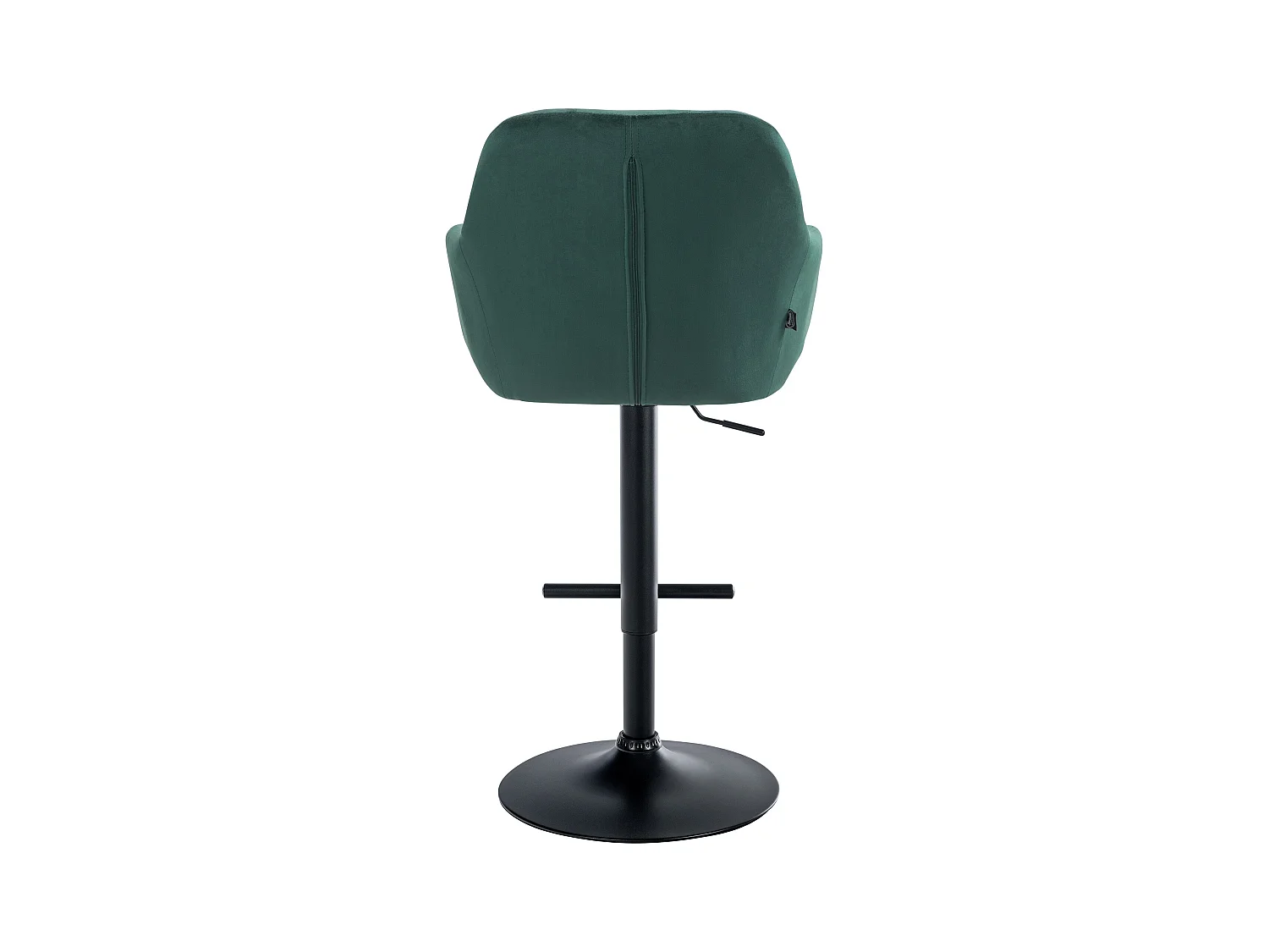 Tabouret de bar - Velours - Vert - Natoma