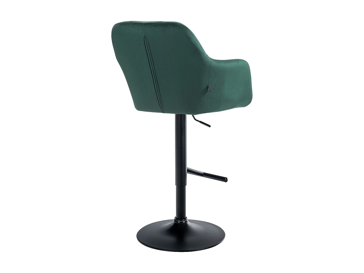 Tabouret de bar - Velours - Vert - Natoma