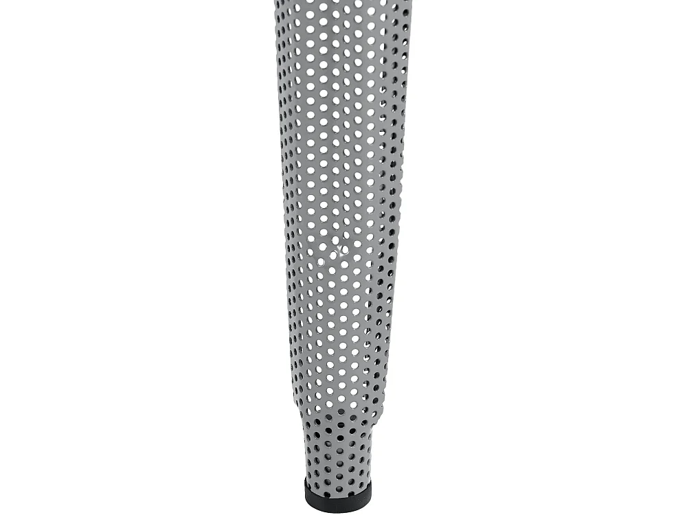 Lot de 4  Tabouret de bar - Métal - Argent - Fletcher