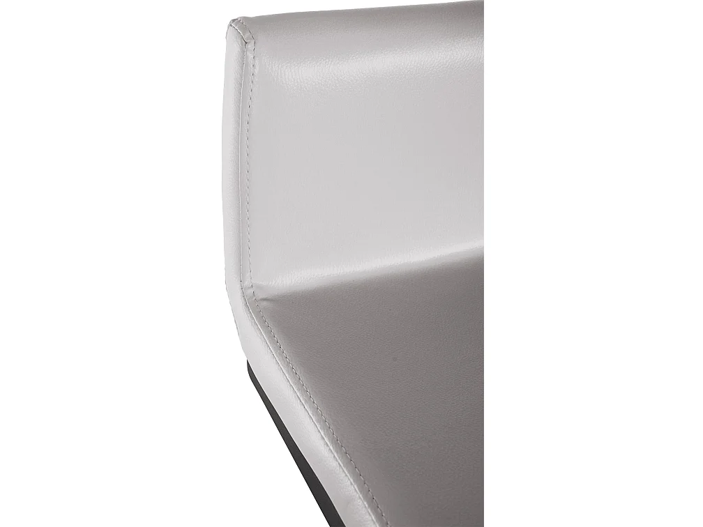 Tabouret de bar - Similicuir - Blanc - Newport