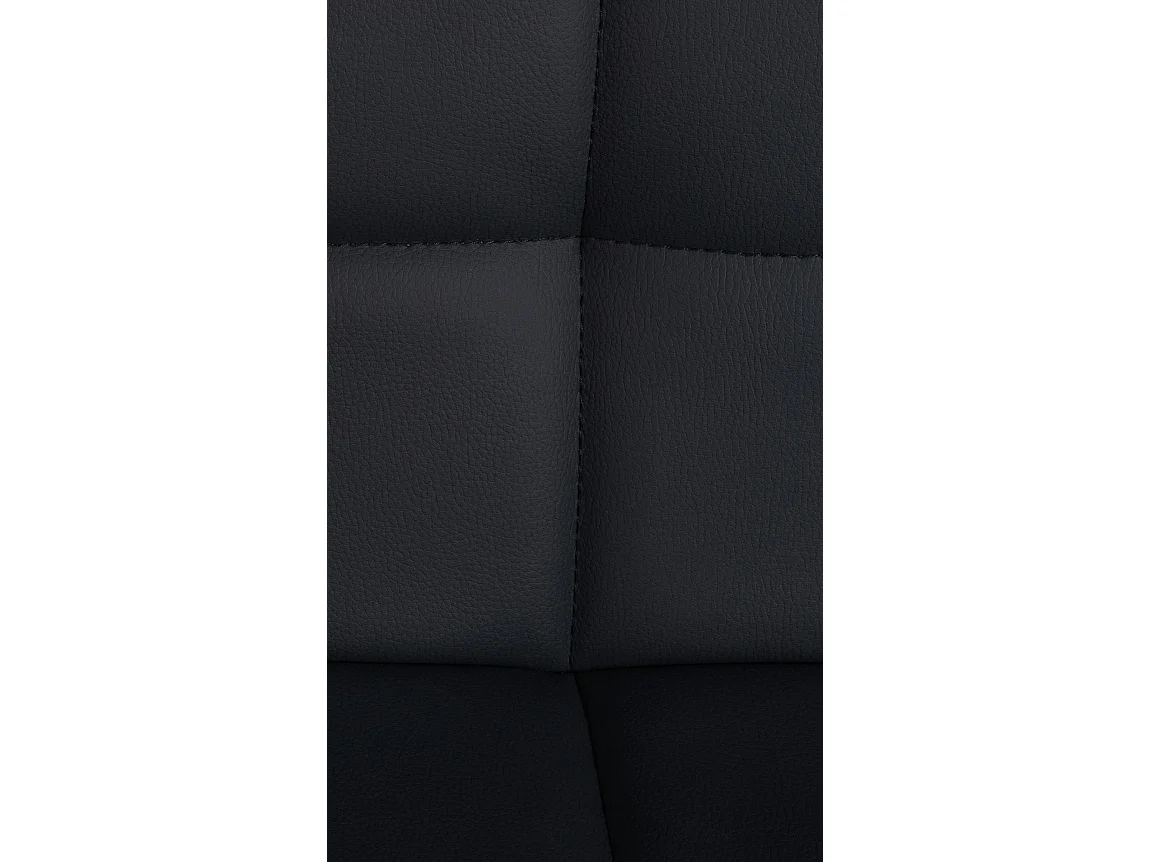 Lot de 4  Tabouret de bar - Similicuir - Noir - Feni