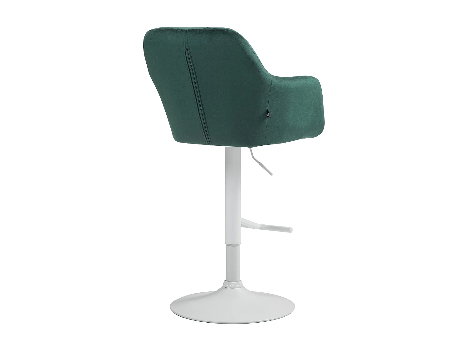 Tabouret de bar - Velours - Vert - Natoma