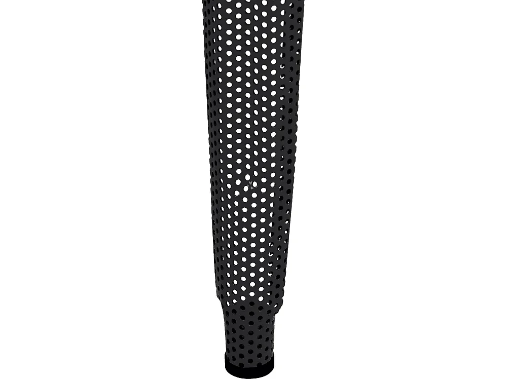 Lot de 4  Tabouret de bar - Métal - Noir - Fletcher