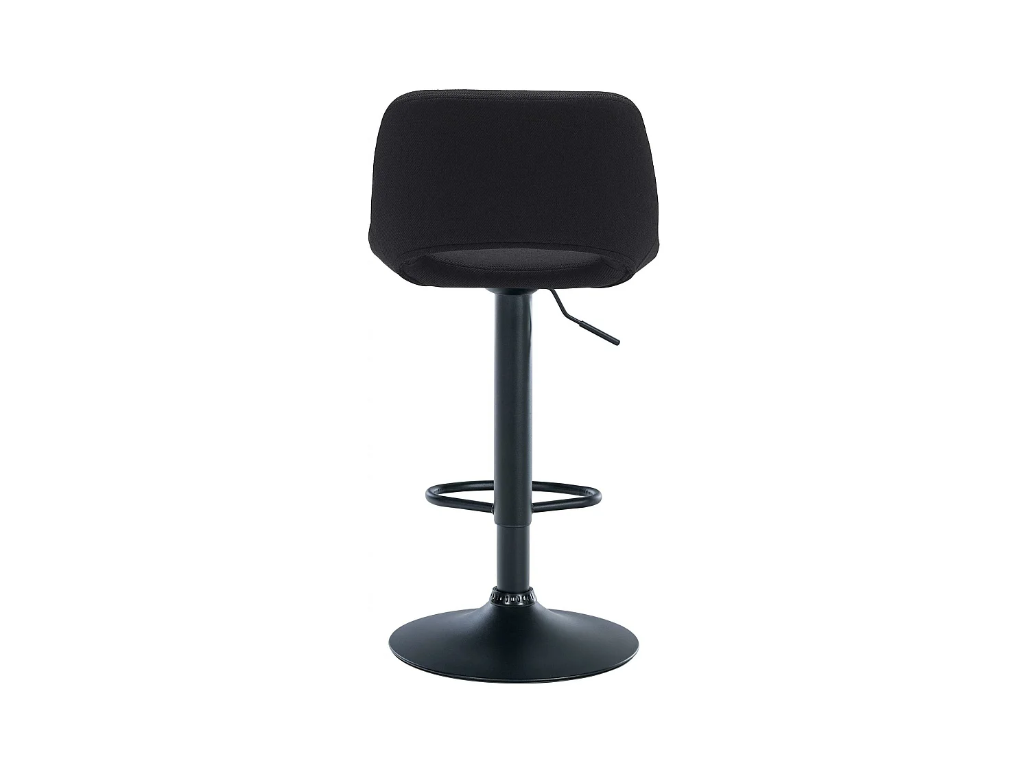 Tabouret de bar - Tissu - Noir - Camden