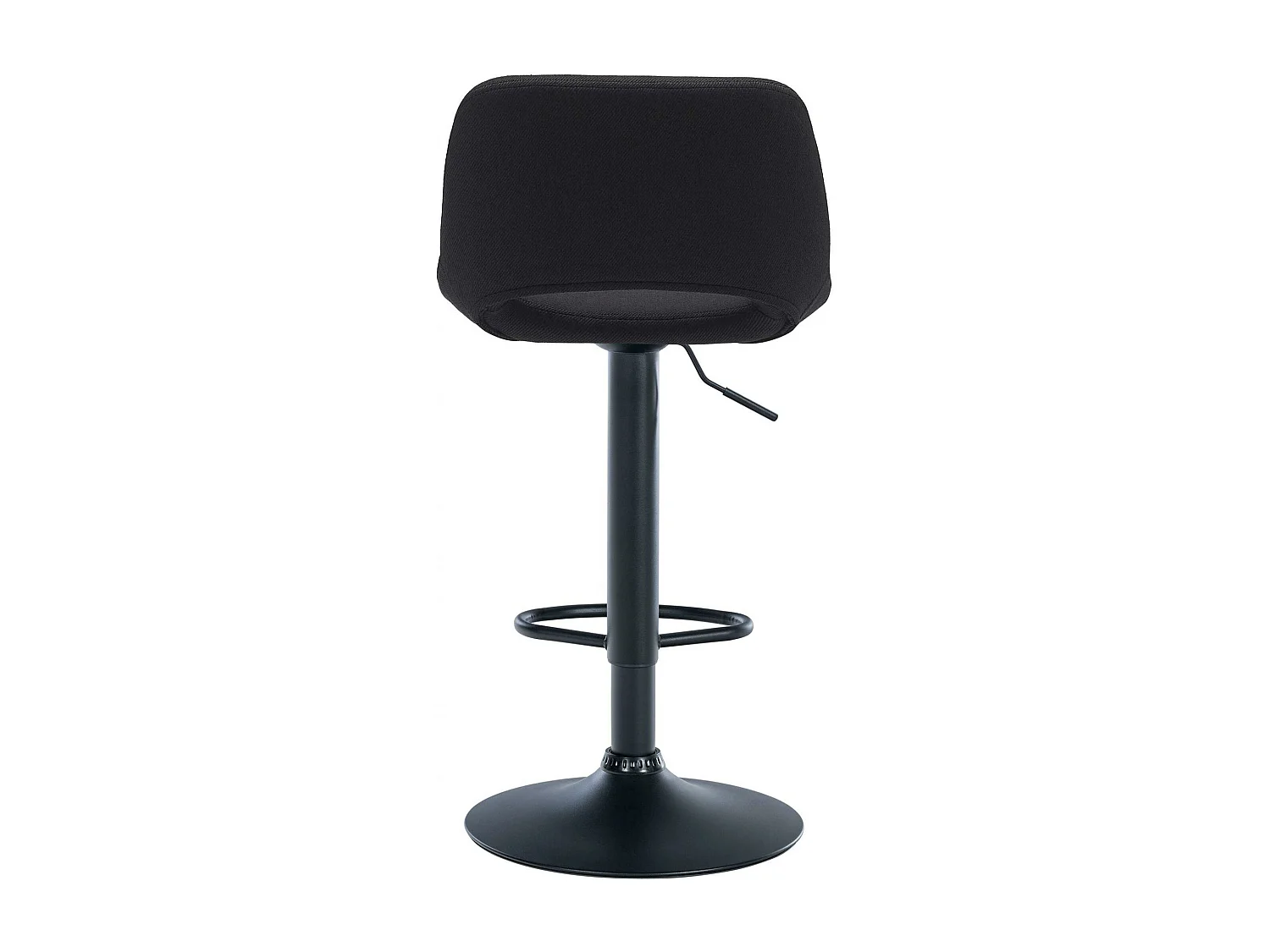 Tabouret de bar - Tissu - Noir - Camden