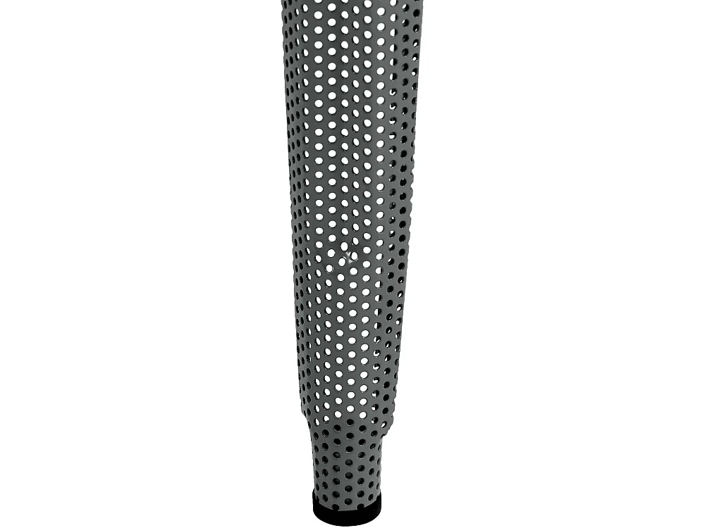 Lot de 4  Tabouret de bar - Métal - Gris - Fletcher