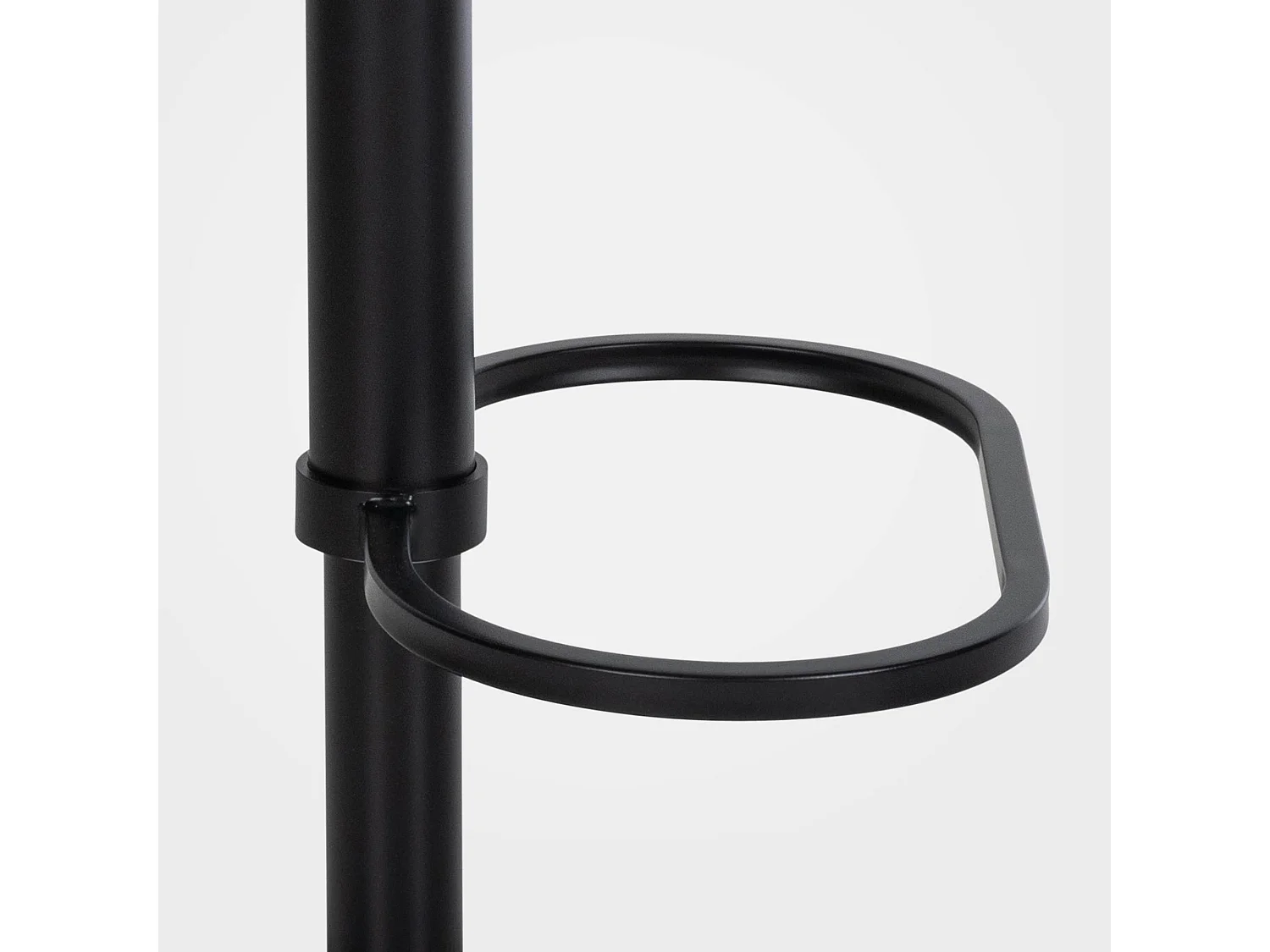 Lot de 2  Tabouret de bar - Velours - Gris - Damaso