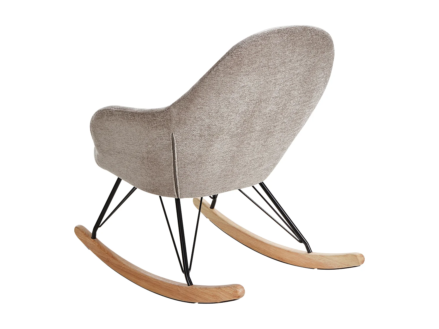 Poltrona de Baloiço SKALE Tecido Taupe