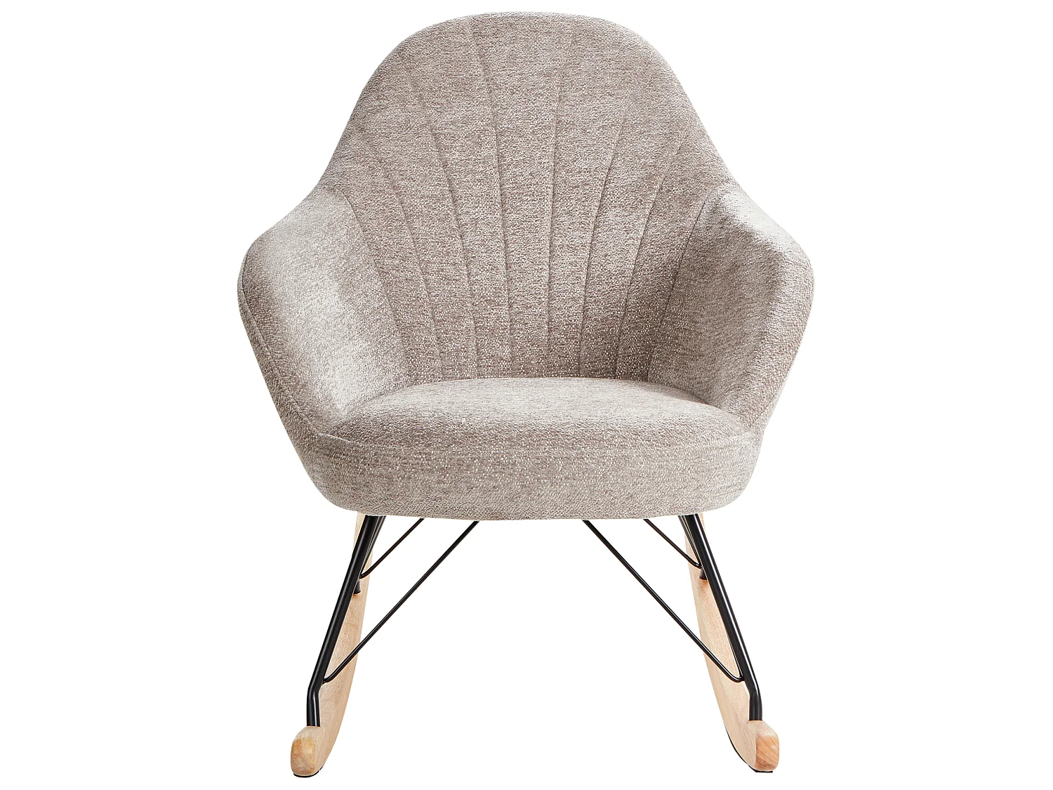 Rocking Chair SKALE Fabric Taupe