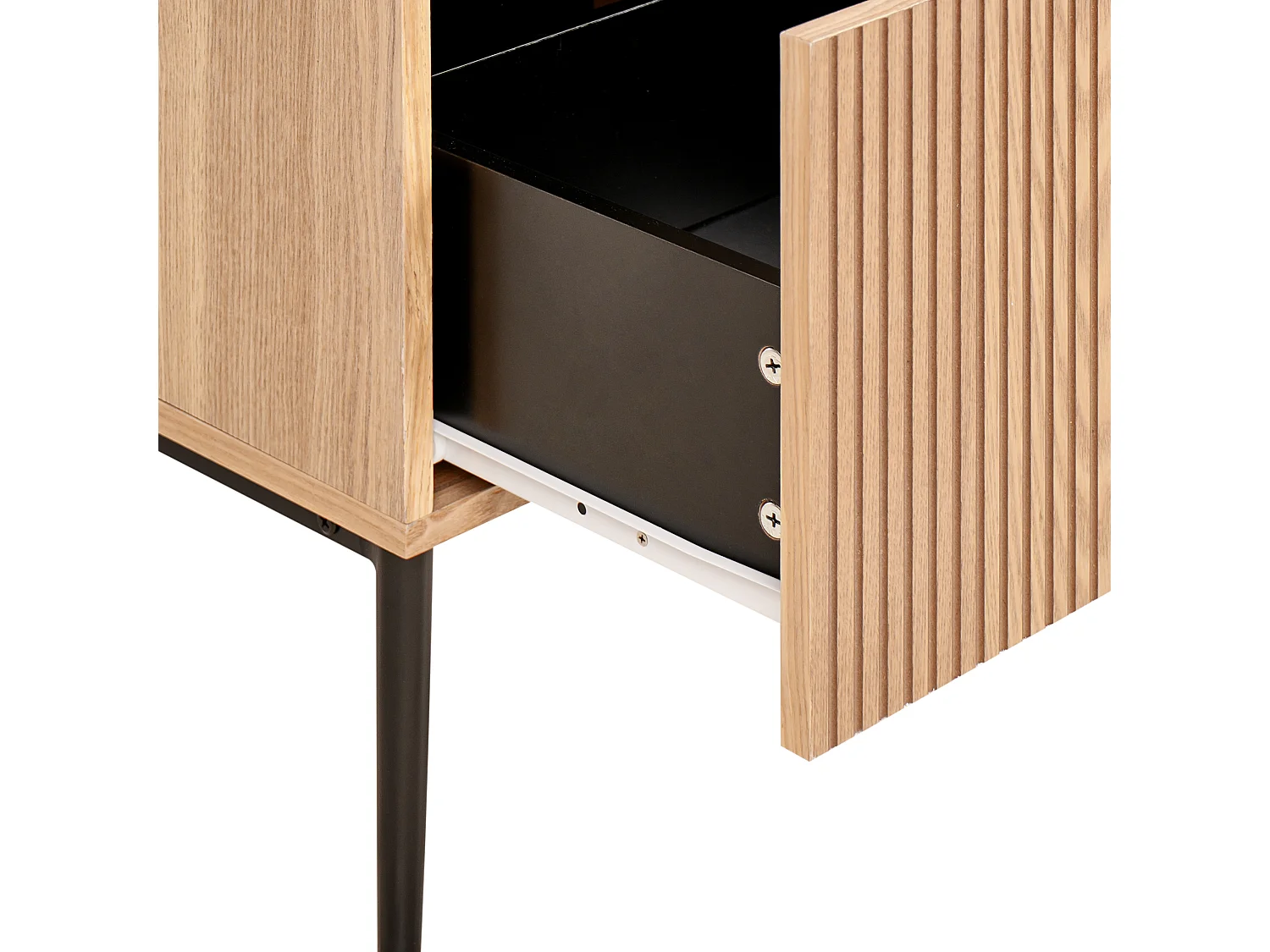 Table de chevet BLYTHE Frêne naturel