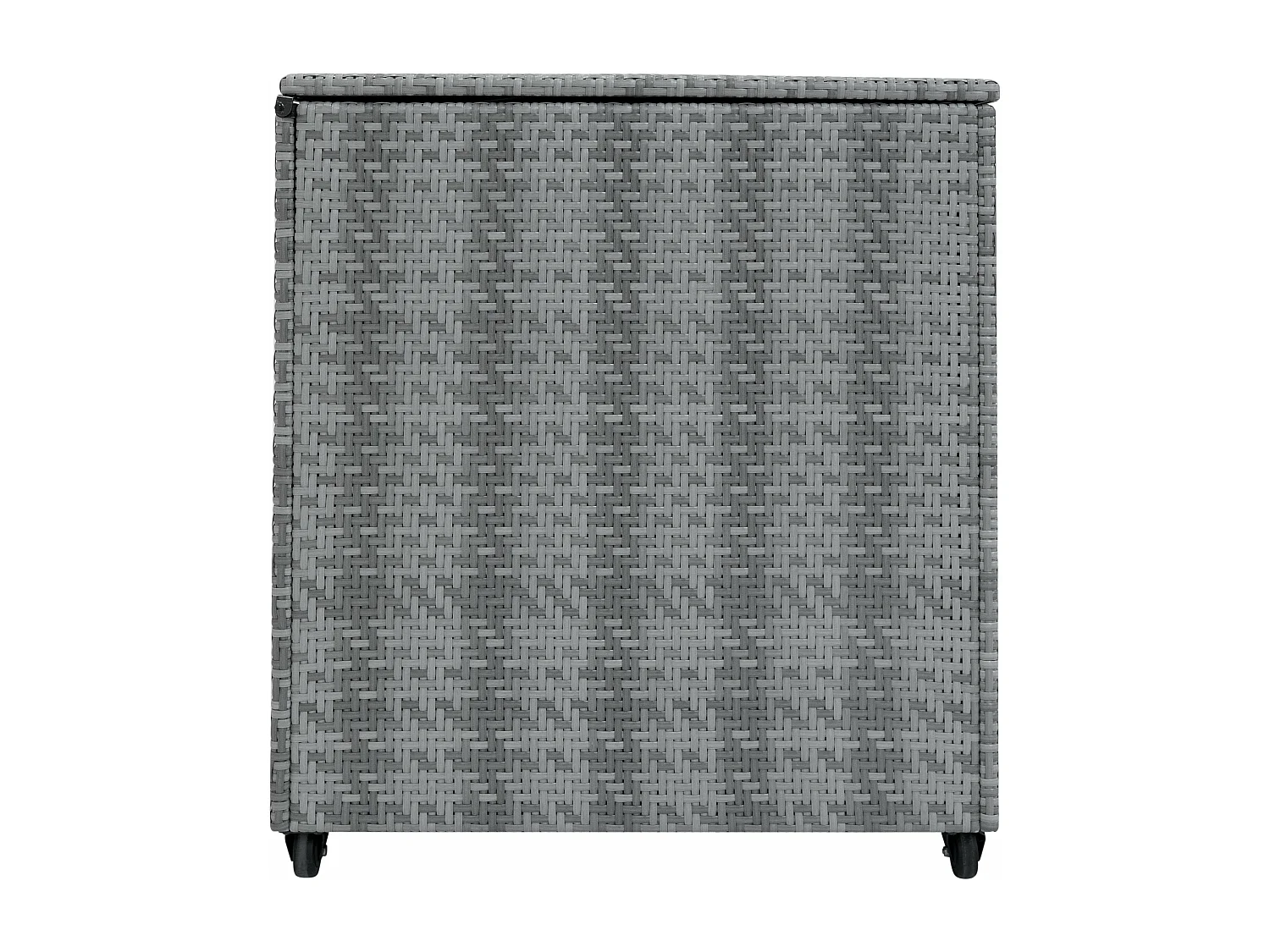 Rattan Garten-Aufbewahrungsbox Serafina Grau – 700L Kissenbox | Decken, Werkzeuge, Spielzeug & Möbel