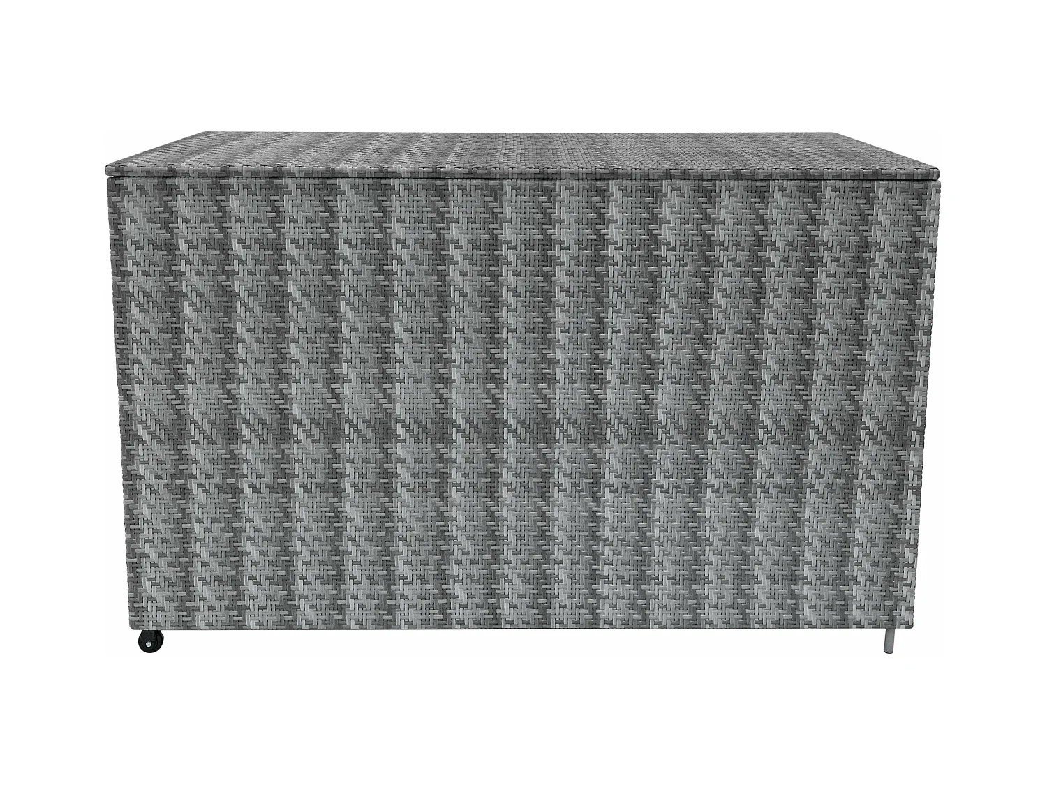 Rattan Garten-Aufbewahrungsbox Serafina Grau – 996L Kissenbox | Decken, Werkzeuge, Spielzeug & Möbel