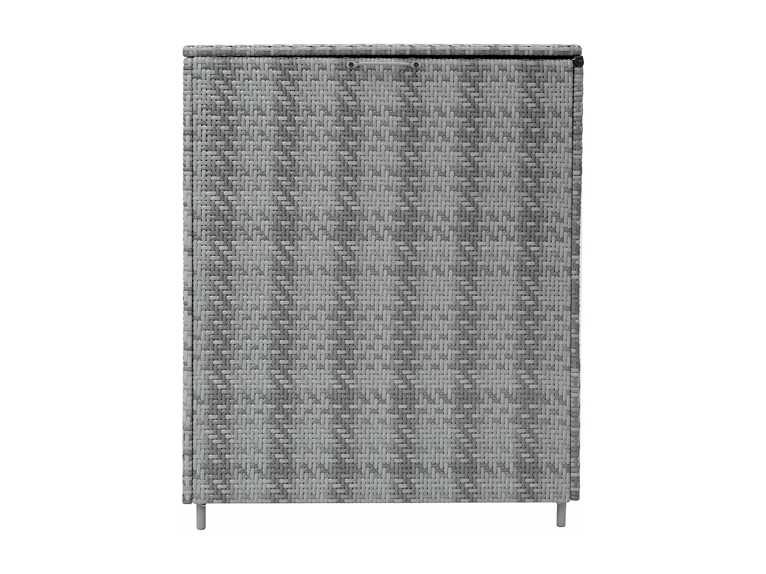 Rattan Garten-Aufbewahrungsbox Serafina Grau – 996L Kissenbox | Decken, Werkzeuge, Spielzeug & Möbel