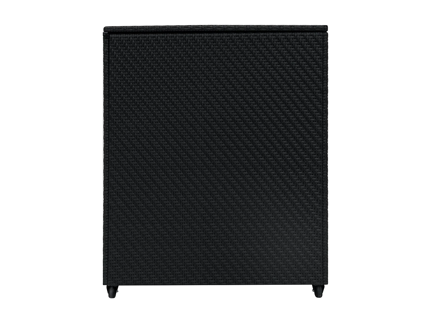 Rattan Garten-Aufbewahrungsbox Serafina Schwarz – 996L Kissenbox | Decken, Werkzeuge, Spielzeug & Möbel