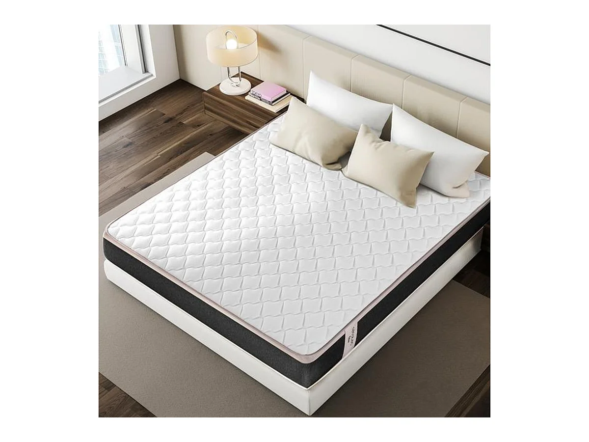 Colchón multicapa Flow PureVital 4900 Cecotec visco + ViscoSense firmeza alta blanco 135x190 cm