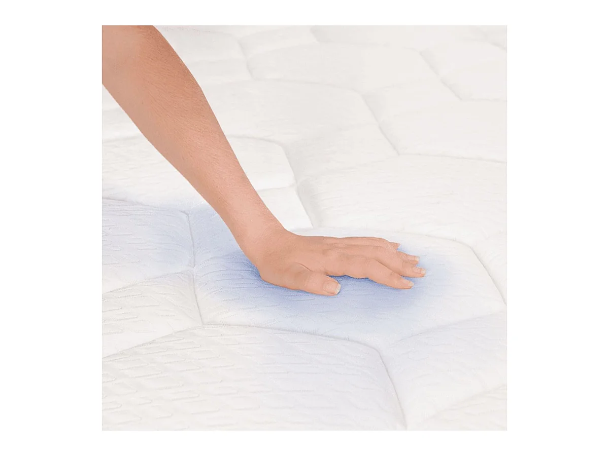 Colchón Flow CecoFresh 2900 CoolConfort Hybrid Cecotec núcleo muelles ensacados blanco 150x190 cm