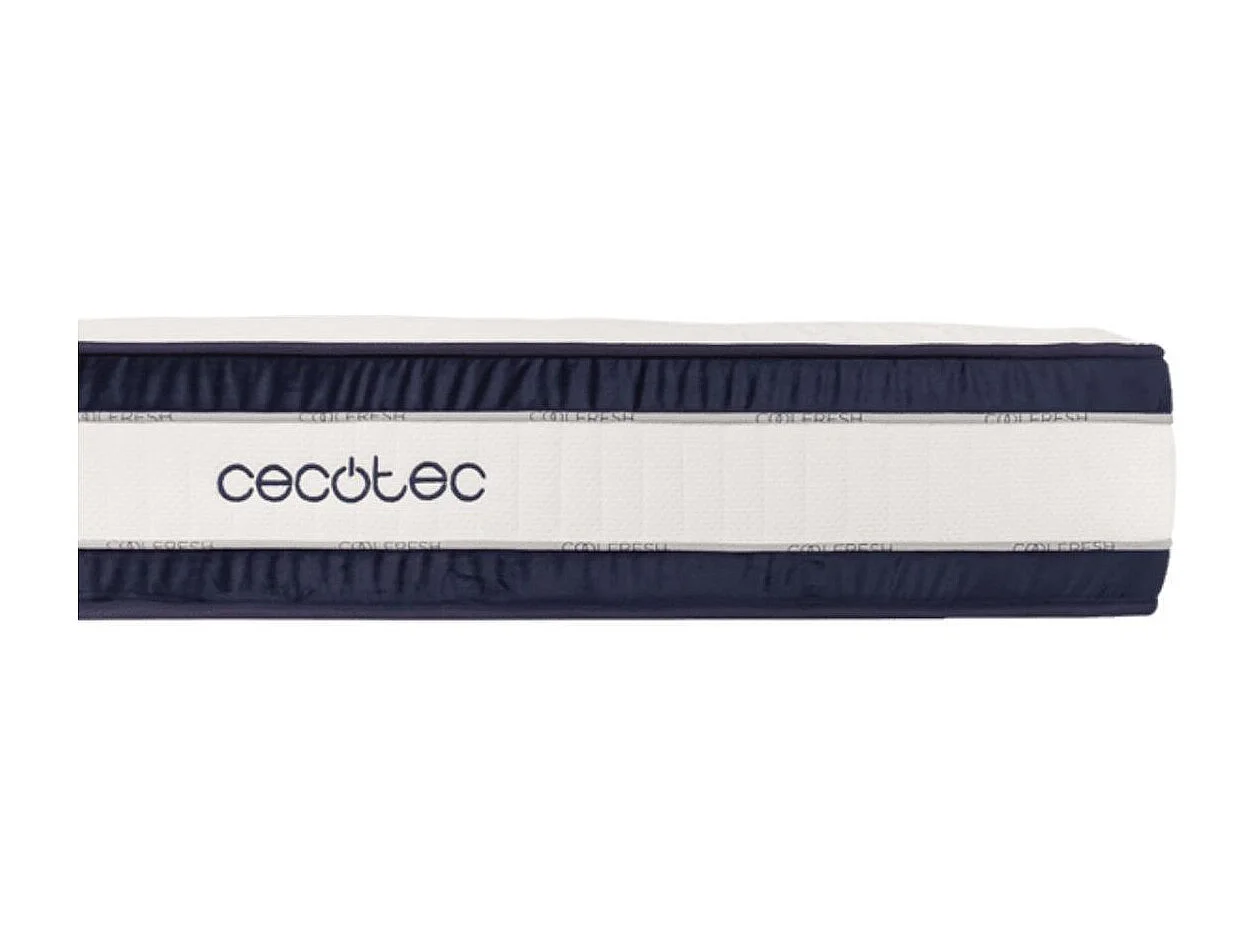 Colchón Flow CecoFresh 2900 CoolConfort Hybrid Cecotec núcleo muelles ensacados blanco 90x190 cm