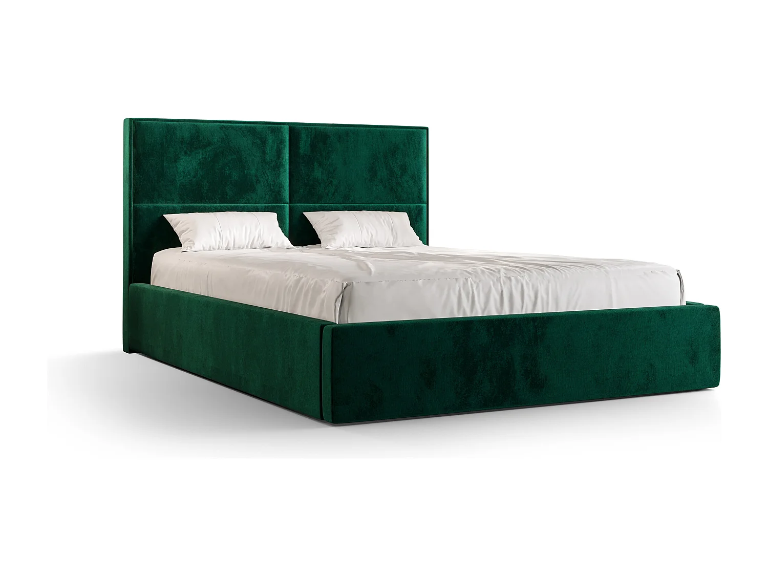 Polsterbett APOLLO 160x200 monolith 37 TOP ANGEBOT mit Kopfteile, gepolstertes, - Matratze und mit Aufbewahrung unter Bett