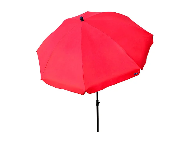 Sombrilla de jardín Aktive con protección UV rojo Ø240cm