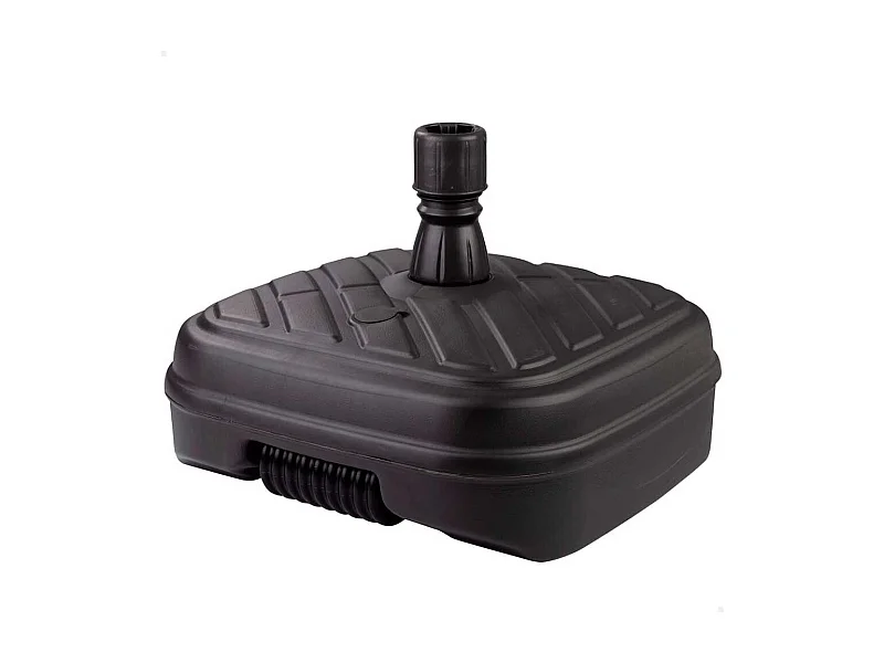 Base para sombrilla Aktive Garden forma cuadrada 48kg antracita 40x56x56 cm