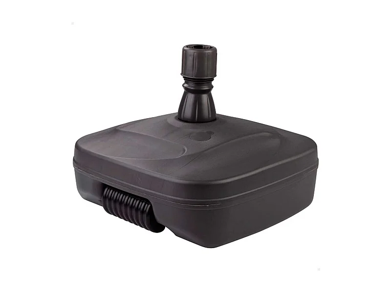 Base para sombrilla Aktive Garden forma cuadrada 37kg antracita 39xØ52 cm