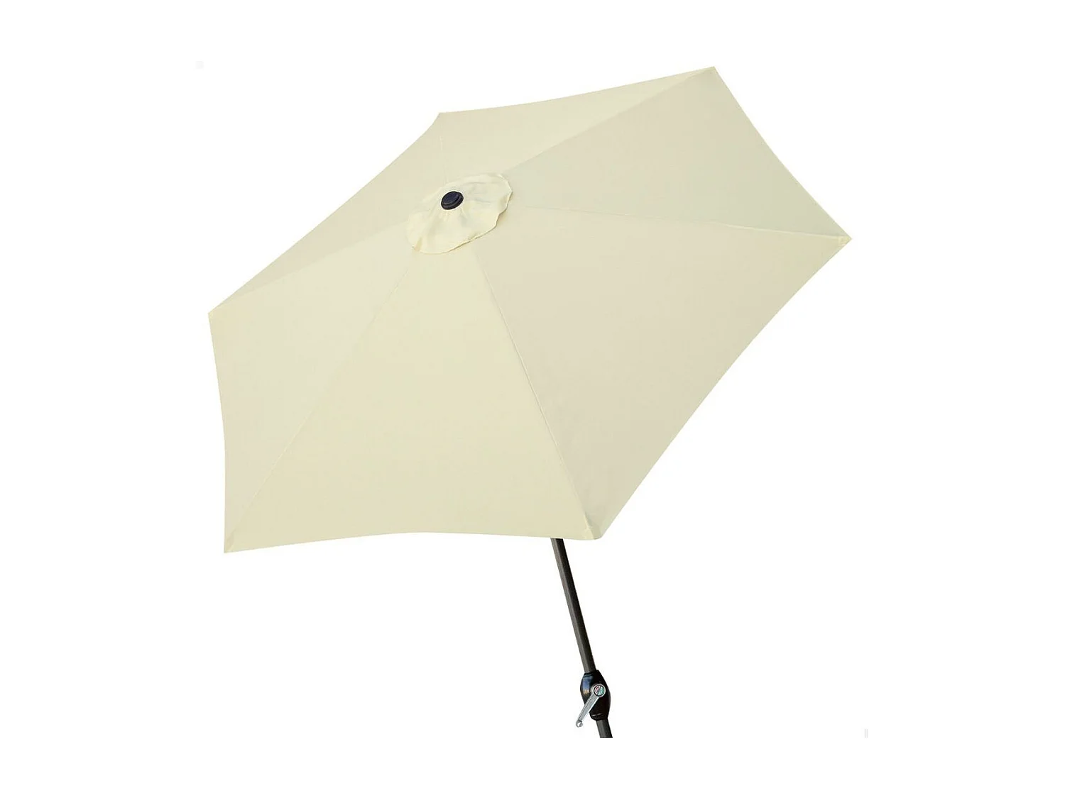 Sombrilla de jardín Aktive con manivela + ventilación beige Ø300 cm