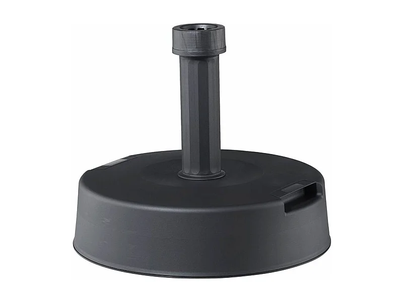 Base de parasol 25kg para postes de Ø21-54 mm antracita Ø40 cm
