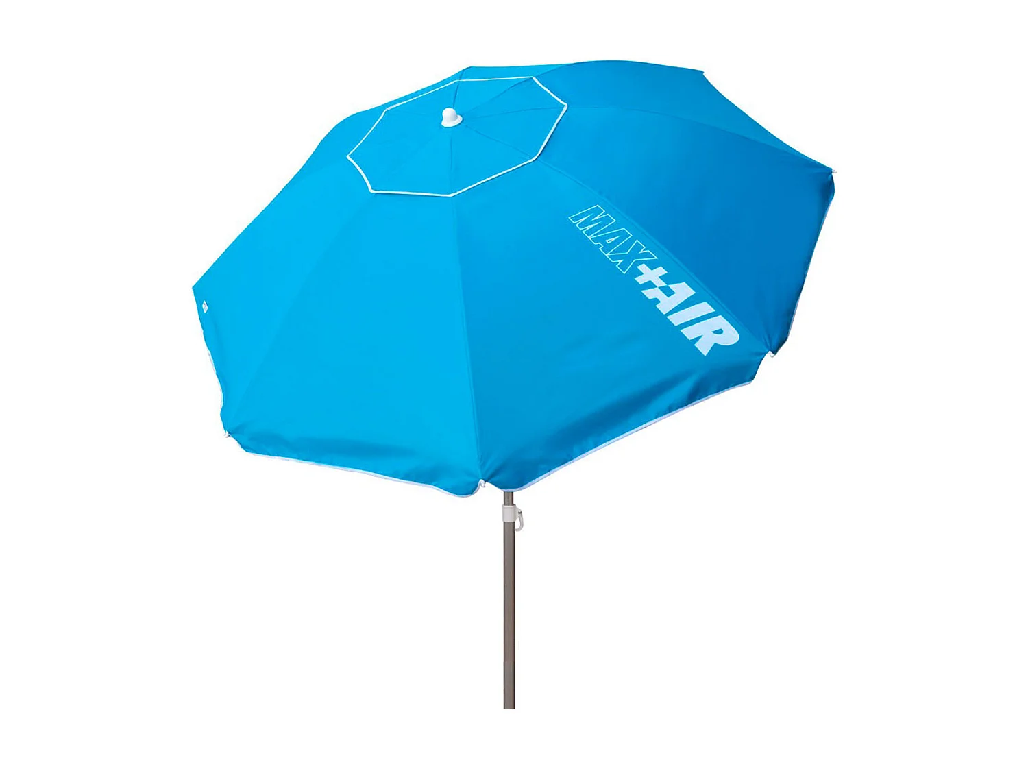 Sombrilla Air Max Aktive Beach altura regulable protección UV50 azul Ø220 cm