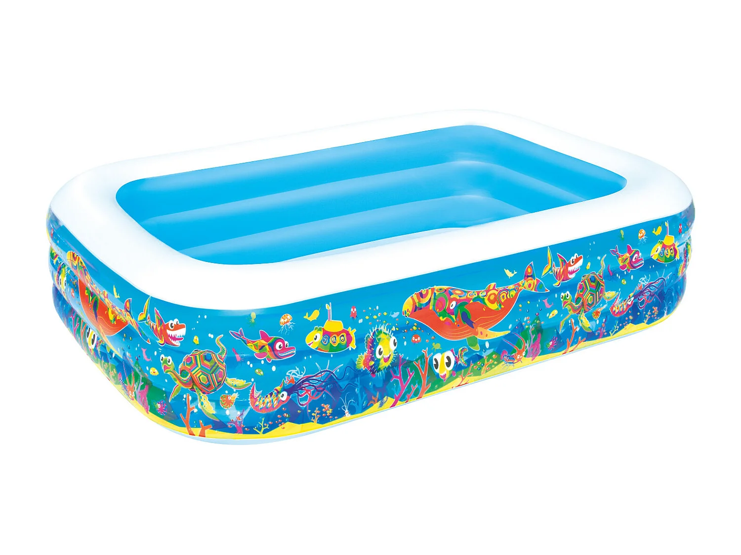 Piscine Gonflable Pour Enfants Bestway Rectangulaire Fleurs 229x152x56 cm