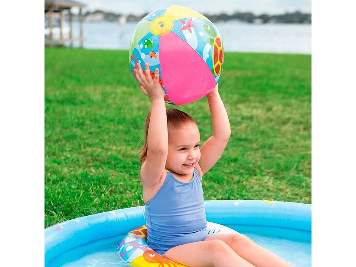 Piscina hinchable infantil Bestway 137L con accesorios +2A Ø122x20 cm