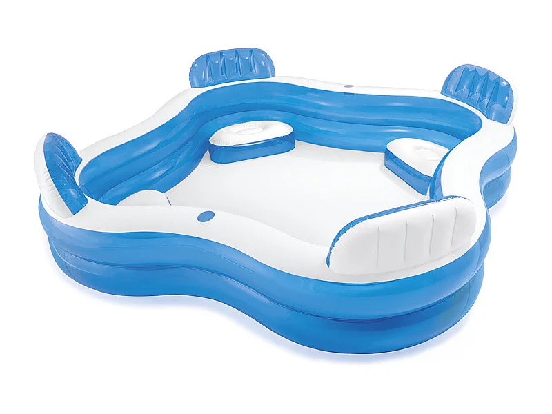 Aufblasbarer Swimmingpool mit Sitzen - Intex
