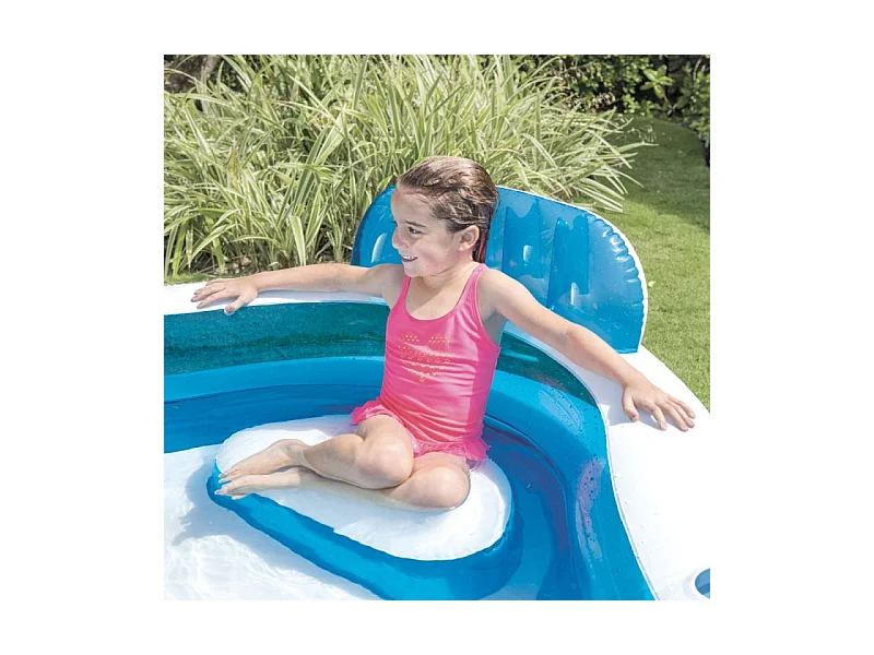 Aufblasbarer Swimmingpool mit Sitzen - Intex