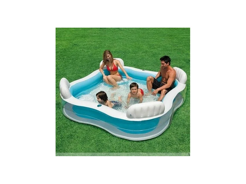 Aufblasbarer Swimmingpool mit Sitzen - Intex
