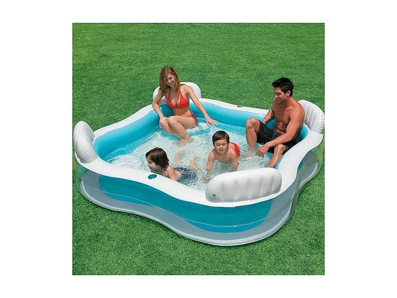 Piscina hinchable con asientos - Intex