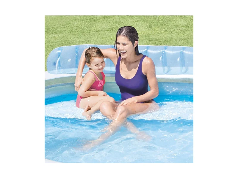 Piscine Enfant "Aqua" 224cm Bleu