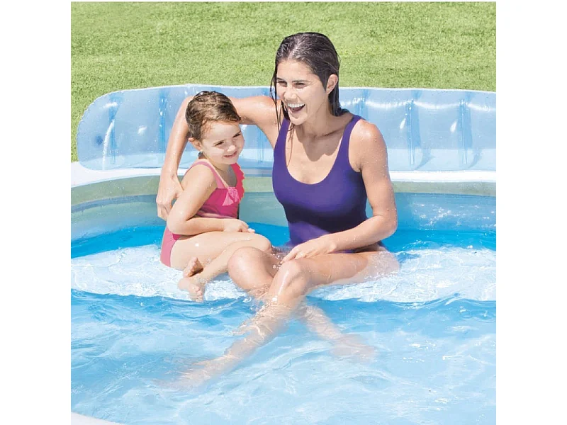 Piscine Enfant "Aqua" 224cm Bleu