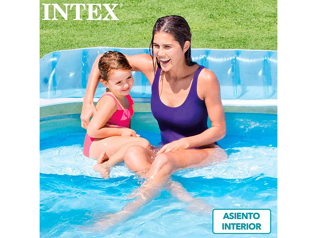 Piscine Enfant "Aqua" 224cm Bleu