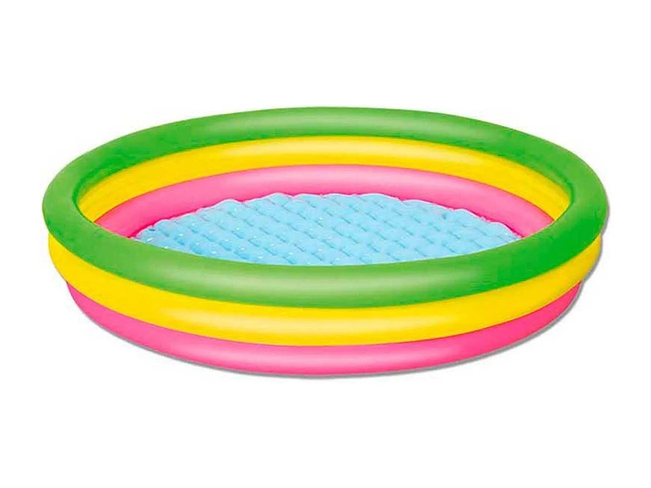 Piscina hinchable infantil 211L +2A tricolor Ø152x30 cm