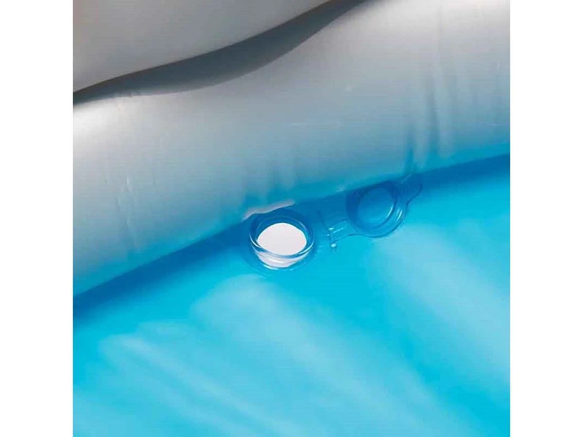 Piscina hinchable infantil Bestway nave espacial 512L +3A plata Ø152x43 cm