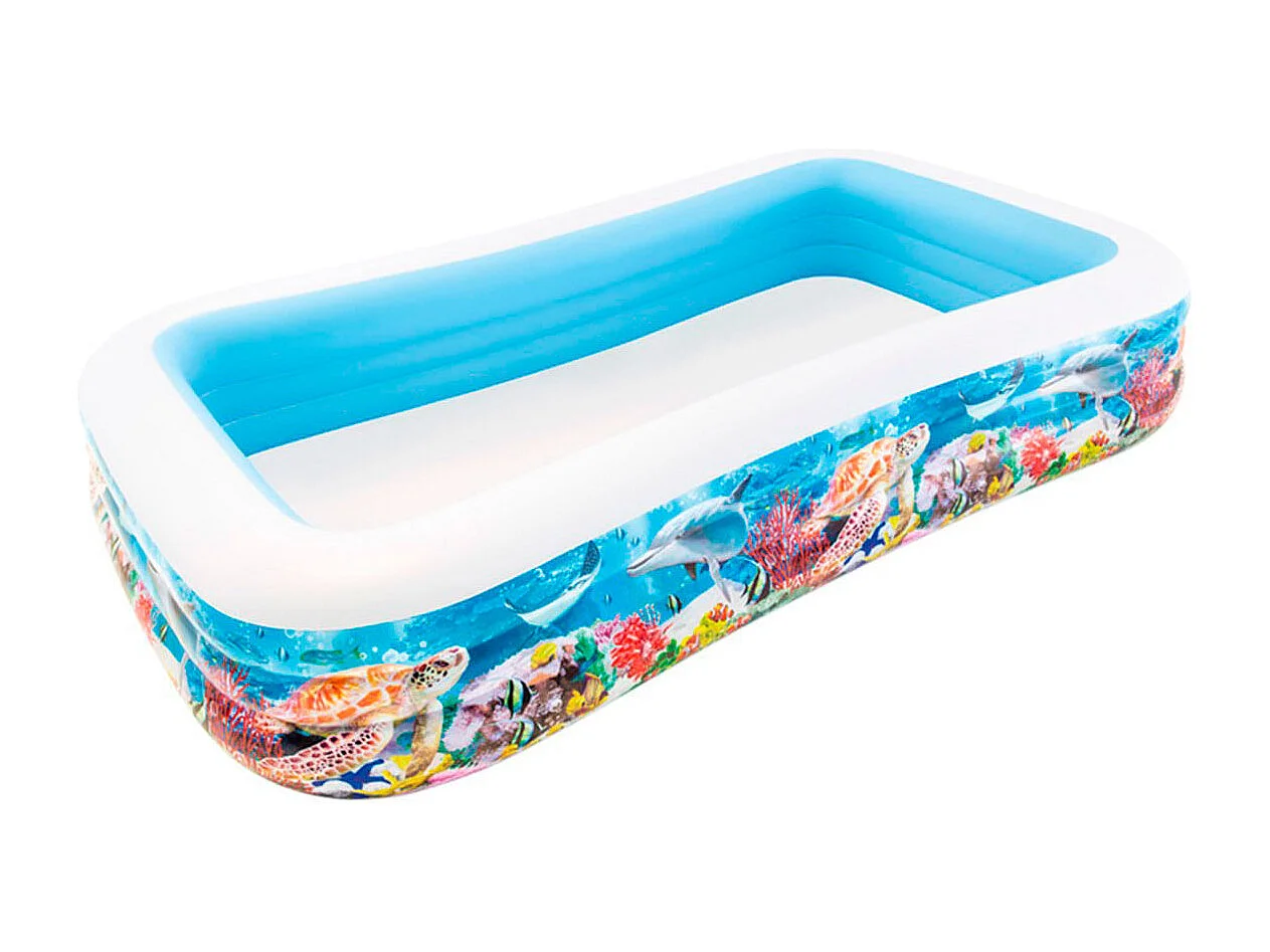 Piscine Gonflable Rectangulaire "Family" 305cm Bleu